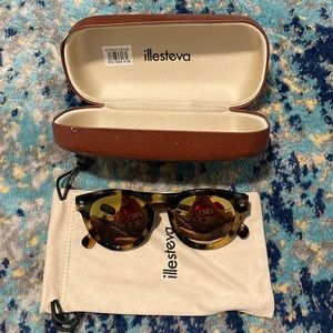 ILLESTEVA gold/tortoise sunglasses